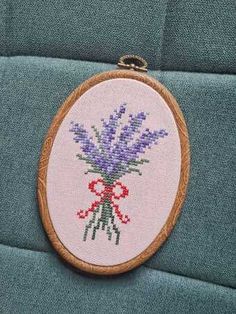 Cross stitch pattern from Cute Embroidery By Kate featuring a beautiful bouquet of lavender flowers!


Pattern stitched on 14 Ct. Aida in the color of your choice using DMC floss. Stitch Count: 36 x 52. Finished size: 2.57" x 3.71". Cross Stitch Patterns Lavender, Trendy Cross Stitch Patterns, Watering Can Cross Stitch, Circular Cross Stitch Patterns, Blueberry Cross Stitch Pattern, Simple Cross Stitch Patterns Free Charts, Flower Vase Cross Stitch, Needle Point Flowers, Cross Stitch Bathroom