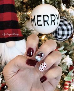 Christmas Nails Gonk, Gnome Holiday Nails, Gnome Xmas Nails, Gonk Christmas Nails, Christmas Gnome Nails Art, Gnome Nails Art, Christmas Gnome Gel Nails, Gonk Nails, Christmas Gnome Nails