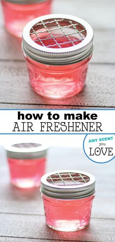 how to make air freshener jars for valentine's day or any special occasion