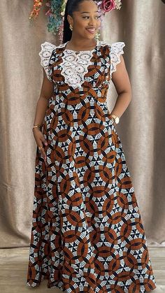 Ankara Maxi Dress, Best African Dresses, Afrikaanse Mode