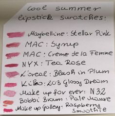 Cool Summer Palette Nails, True Summer Nail Colors, True Summer Lipstick Colors, Cool Summer Lipstick Colors, Cool Summer Lipstick, True Summer Lipstick, Soft Summer Nail Colors