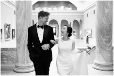 Modern Romantic Wedding at the Cleveland Museum of Art - Dragonfly Photography