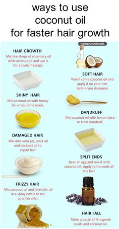 Benefits Of Coconut, Coconut Oil Uses, Oil For Hair, Benefits Of Coconut Oil, Healthy Hair Tips, Coconut Oil Hair, Hair Remedies, Hair Growth Tips, Natural Hair Growth