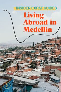 the cover of insider expat guides living abroad in medelinn, with an image of a cityscape