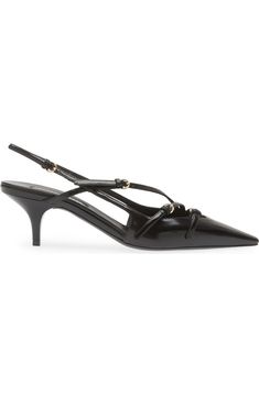 Miu Miu Show Kitten Heel Slingback Pump (Women) | Nordstrom Miuccia Prada, Slingback Pump, Women's Pumps, Miu Miu, Kitten Heels, Prada, Kittens, Nordstrom, Pumps