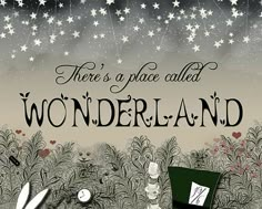 there is a place called wonderlandland