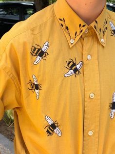 Bee Embroidery, Men Fashion Casual Outfits, Character Outfits, Look Cool, Aesthetic Clothes, A Man, Cool Outfits, Outfit Inspirations, Fashion Inspo