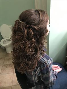 Gorgeous Hair, Prom Hair, Pretty Hairstyles, Wavy Hair