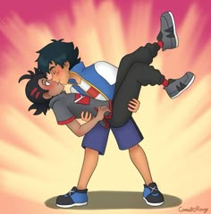 Satoshi X Gou, Giratina Pokemon, Pokémon Journeys, Madara Susanoo, Pokemon Crossover, Pikachu Art, Pokemon Alola, Pokemon Gif