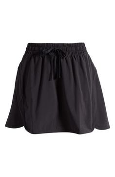 A high-waist skort with an elastic waistband and built-in shorts keeps you moving securely and comfortably through every workout. 86% polyester, 14% elastane Machine wash, tumble dry Imported Versatile Gym Athletic Shorts With Elastic Waistband, Versatile Gym Shorts With Elastic Waistband, Versatile Athletic Shorts For Gym With Elastic Waistband, Athleisure Workout Skort With Built-in Shorts, Solid Color Athleisure Skort For Workouts, Solid Athleisure Skort For Workout, Sporty Workout Skort With Built-in Shorts, Sporty Short Skort For Yoga, Athleisure Skort With Built-in Shorts For Yoga