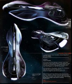 the futuristic vehicle is designed to look like an alien ship