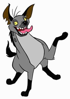 a cartoon dog with its mouth open and it's eyes wide open, running