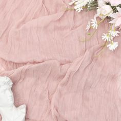 PRICES MAY VARY. Polyester [Package]: Get 1 piece of 10ft nude pink cheesecloth table runners, each measuring approximately 35 x 120 inches / 90 x 300 cm. Each 10FT long is perfect for 3-4FT long table. [Soft Material]: Nude pink cheesecloth table runner is made of high quality polyester, soft to the touch and the cheesecloth fabric make the table runner sheer enough to swaying in the wind. [Elegant Design]: These vintage gauze table runners have a rustic-elegant look that's perfect for creating Pink Cheesecloth Table Runner, Bridal Shower Centerpiece, Gauze Table Runner, Cheesecloth Table Runner, Decorative Napkins, Bridal Shower Centerpieces, Reception Centerpieces, Long Table, Cheese Cloth