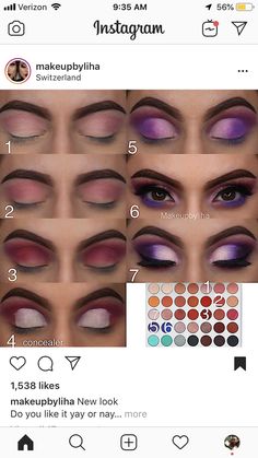 Step By Step Glam Eyeshadow, Glam Eyeshadow Looks Step By Step, Professional Eye Makeup Step By Step, Dramatic Eye Makeup Step By Step, Amazing Eye Makeup, Makeup Ideas Step By Step Eyeshadows, Jaclyn Hill Palette Looks Step By Step, Eyeshows Looks Step By Step, Colorful Eye Makeup Step By Step