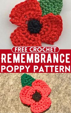 Wear it on your left lapel with the leaf pointing to 11 o'clock, honoring those who served. The Remembrance Poppy pattern beautifully symbolizes a tribute to bravery with its vibrant red petals and detailed leaves.