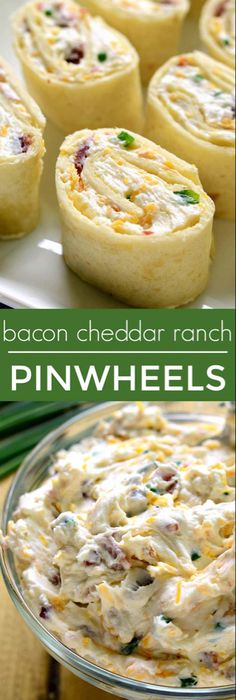 bacon cheddar ranch pinwheels on a plate