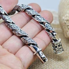 Ivy Bracelet, Silver Bracelets For Men, Mens Sterling Silver Jewelry, Mens Sterling Silver Bracelets, Silver Chain For Men, Silver Bracelets For Women, Silver Jewels, Silver Chain Bracelet, Silver Jewelry Handmade