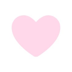 a pink heart on a white background