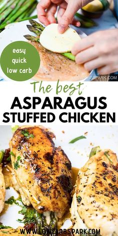 the best asparagus stuffed chicken recipe