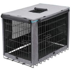 X-ZONE PET Indoor/Outdoor Dog Crate Cover, Polyester Crate Cover or Durable Windproof Pet Care Instructions, Wire Dog, Dog Kennel Furniture