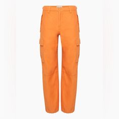 Aritzia Tna Supply Cargo Pants In Sunstone Orange Size 0 See Photos For Measurements New With Tags A Pocket-Forward Favourite. These Are Mid-Rise Cargo Pants With A Relaxed Fit And Adjustable Tabs At The Waist And Hem For A Customizable Fit. They’re Made With Softsupply Smooth-Faced 100% Cotton Fabric That Wears In Well For A Soft, Washed-Down Feel. Make Me An Offer! Smoke Free Home! Melina Pants, Melina Pant, Ankle Dress Pants, Aritzia Tna, Smooth Face, Aritzia Pants, Black Leather Pants, Leather Pant, Cargo Pant