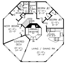 the floor plan for this home