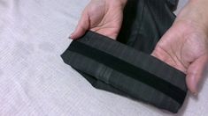 Do you have a pair of pants that are a bit too long and leave folds of fabric around your feet? Instead of taking them to the tailor, try hemming them yourself with this quick and easy method. You don't need any fancy tools or expensive equipment - just use Leoni's instant hem tape for a professional finish. It's quick, simple, and affordable - so there's no reason not to try it out today! No Sew Pants Hem, Temporary Hem Pants, How To Fix Pants That Are Too Long, How To Hem Dress Pants, No Sew Hem Pants, Hem Pants Without Sewing, Hemming Pants, Hem Dress Pants, How To Fold Pants