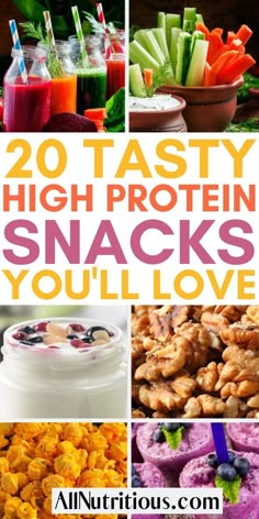 20 tasty high protein snacks you'll love - allnutritious com