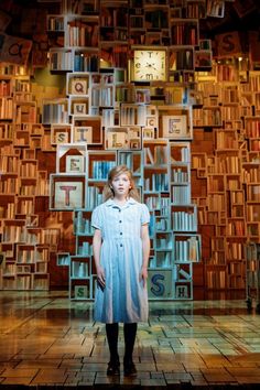 Musical London, Matilda Roald Dahl, Reading Display, Kids Stage, Theatre Education