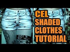 Shading Clothes, Clothes Shading, Tank Girl Cosplay, Diy Cosplay, Clothes Tutorial