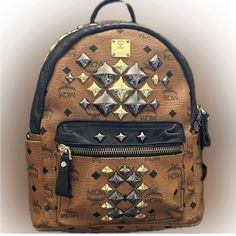 Reposhing This Item I Purchased From @J_gentile. Loved It, But Ready To Rotate For Something New. Questions? Leave A Comment Below! Mcm Bags, Black Tan, Leave A Comment, Something New, Bag Lady, Backpacks, Women Shopping, Black