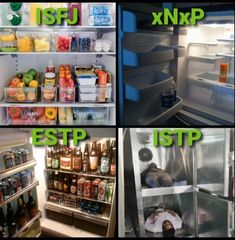 ISTP fridge is just not like other fridges 16 Personality Types, Isfj Personality, The 16 Personality Types, Find Your Soulmate, Mbti Character, Infp T, Myers Briggs Type