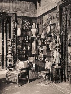 an old fashion store with many items on display