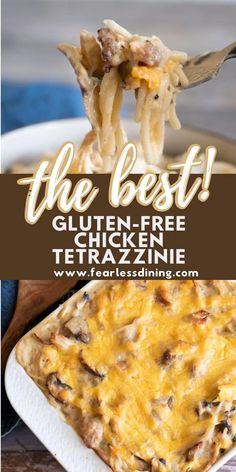 the best gluten - free chicken tempeline recipe with text overlay