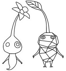 an insect with a flower attached to it's head and another animal holding onto the end