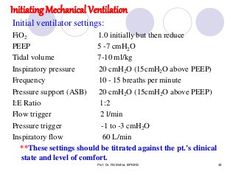 the instructions for an inflatable mechanical ventilator