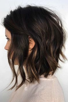 Red Hair Cuts, Choppy Bob Haircuts, Wavy Bob Hairstyles, Choppy Bob, Choppy Bob Hairstyles, Bob Hairstyles For Fine Hair, Long Bob Hairstyles, Penteado Cabelo Curto, Feathered Hairstyles