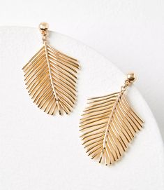 Palm Leaf Earrings Getaway Dress, Ocean Earrings, Promo Gifts, Social Dresses, Palm Beach Jewelry, Guest Attire, Cocktail Attire, Blazer With Jeans, Linen Shop