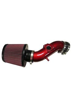 an image of a red air intake on a white background