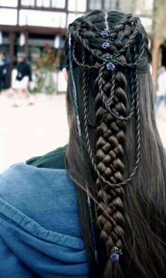 Scottish Hairstyles, Narnia Oc, Celtic Braid, Medieval Hairstyles, Viking Braids, Avatar Dr, Viking Hair, Fantasy Hair, Hair Tutorials