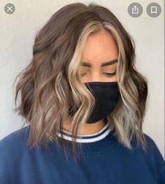 Money Piece Hair With Peekaboo, Undercolor Hair, College Hair, Haircut 2023, Money Pieces, Haircut Inspo, Short Dark Hair, Hair Color Underneath