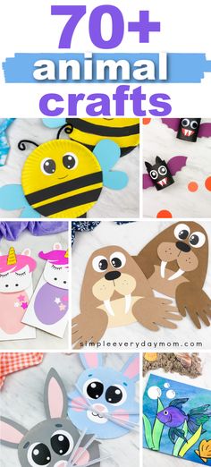 Easy Animal Crafts, Kindergarten Craft Activities, Ideas For Preschoolers, Prek Crafts, Bee Crafts For Kids, Monkey Crafts, Free Printable Templates