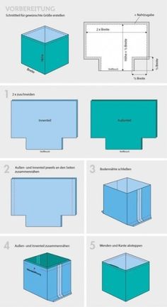 how to make an origami box out of paper - step by step instructions