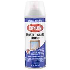 krylon frosted glass finish spray