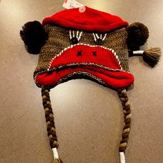 Cute Sock Monkey Hat! New With Tags! B3 Sick Monkey, Sock Monkey Hat, Fedora Women, Harley Davidson Hats, Monkey Hat, Womens Visor, Ron Jon Surf Shop, Black Bucket Hat, Black Fedora