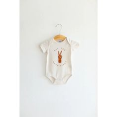 A simple message that can mean the world. This lightweight and comfortable bodysuit is made with organic cotton, and is printed by hand using eco-friendly waterbased inks. It's the perfect neutral piece for your little one's wardrobe, and is ethically made in a sustainable factory by makers who are paid fair wages. Water and energy is saved in the process, making this bodysuit not only comfortable for your baby, but also good for the environment. It's also designed by moms, so you can be sure it Summer Cotton Bodysuit With Relaxed Fit, Cotton Summer Bodysuit For Everyday, Cotton Bodysuit For Everyday Summer Wear, Fitted Short Sleeve Organic Cotton Bodysuit For Summer, Fitted Short Sleeve Bodysuit In Organic Cotton For Summer, White Summer Bodysuit For Everyday, Summer Cotton Onesie With Graphic Print, Unisex Organic Cotton Onesie For Summer, Cotton Crew Neck Onesie With Graphic Print