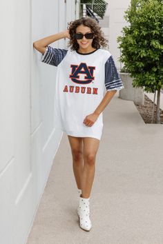 AUBURN TIGERS BLING IT FULL SEQUIN JERSEY DRESS Sequin Jersey Dress, Sequin Jersey, Sequin Fashion, Auburn Tigers, Dresses Xxl, Jersey Dress, Pet Hair, Xl Dress, Auburn