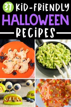 the best kid friendly halloween recipes