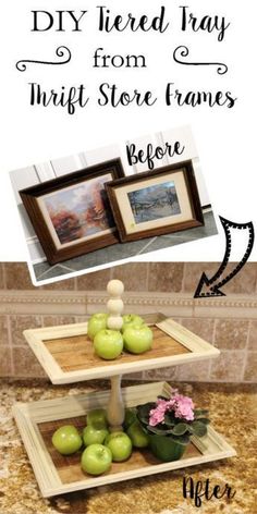 an image of two trays with apples on them and the words before, after