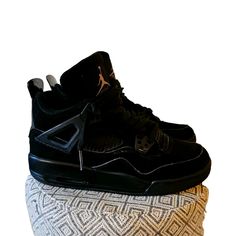 Excellent Condition!! Nike Air Jordan 4 Retro 'Black Cat' Ps Sneakers Bq7669-010 Boys - 6.5 Jordan 4 Shoes Cat, Nike Air Jordan 4 Retro, Nike Air Jordan 4, Shoes Nike Air, Jordan 4 Retro, Air Jordan 4, Air Jordan 4 Retro, Kids Nike, Shoes Nike